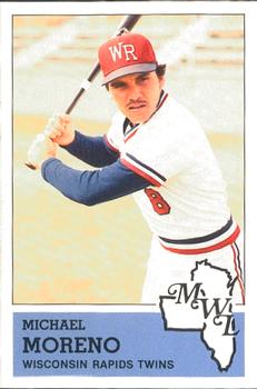 1983 Fritsch Wisconsin Rapids Twins #24 Michael Moreno Front