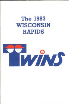 1983 Fritsch Wisconsin Rapids Twins #28 Team Logo Front