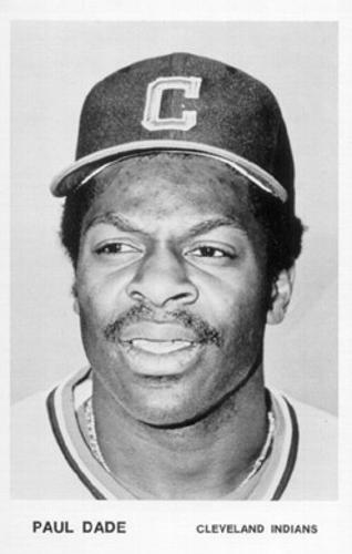 1978 Cleveland Indians #NNO Paul Dade Front