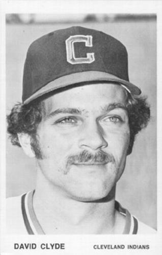 1978 Cleveland Indians #NNO David Clyde Front