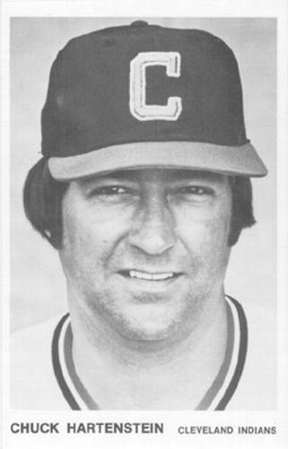 1979 Cleveland Indians Postcards #NNO Chuck Hartenstein Front