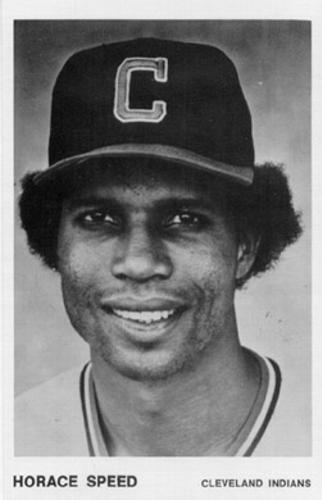 1979 Cleveland Indians Postcards #NNO Horace Speed Front