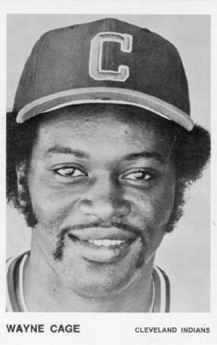 1979 Cleveland Indians Postcards #NNO Wayne Cage Front