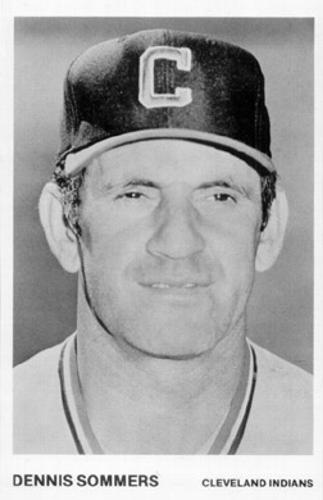 1980 Cleveland Indians #NNO Dennis Sommers Front