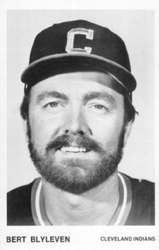 1981 Cleveland Indians Postcards #NNO Bert Blyleven Front