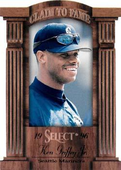 1996 Select - Claim to Fame #3 Ken Griffey Jr. Front