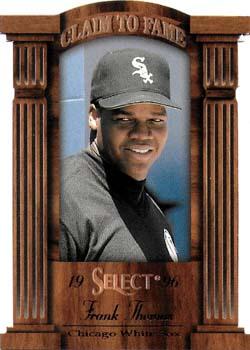 1996 Select - Claim to Fame #4 Frank Thomas Front