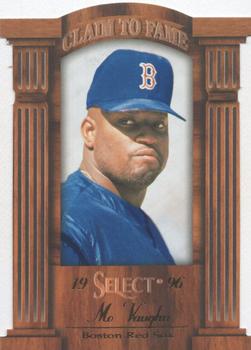 1996 Select - Claim to Fame #5 Mo Vaughn Front