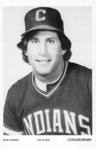 1983 Cleveland Indians #NNO Ron Hassey Front