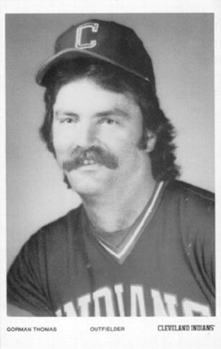 1983 Cleveland Indians #NNO Gorman Thomas Front