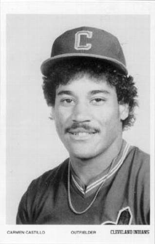 1984 Cleveland Indians Photocards #NNO Carmen Castillo Front