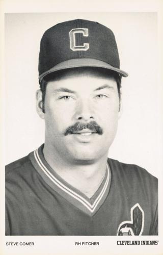 1984 Cleveland Indians Photocards #NNO Steve Comer Front