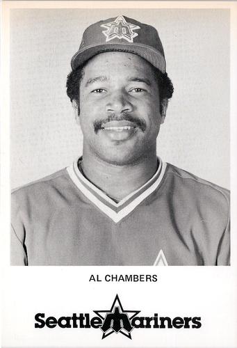 1983 Seattle Mariners Postcards #NNO Al Chambers Front