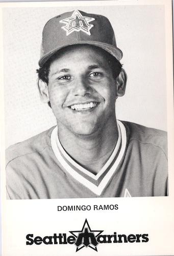 1983 Seattle Mariners Postcards #NNO Domingo Ramos Front