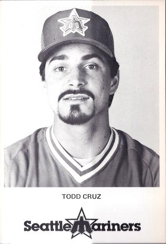 1983 Seattle Mariners Postcards #NNO Todd Cruz Front