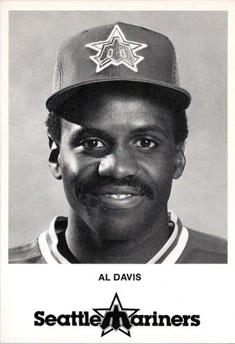 1984 Seattle Mariners Postcards #NNO Alvin Davis Front