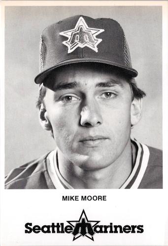 1984 Seattle Mariners Postcards #NNO Mike Moore Front