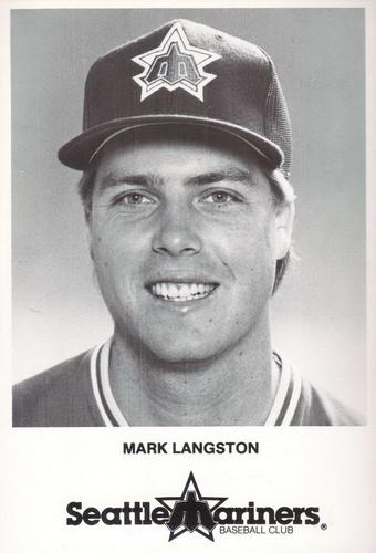 1986 Pacific Northwest Bell Seattle Mariners #NNO Mark Langston Front
