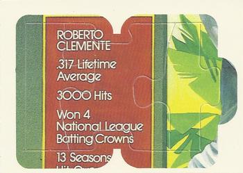 1987 Donruss - Roberto Clemente Puzzle #37-39 Roberto Clemente Front