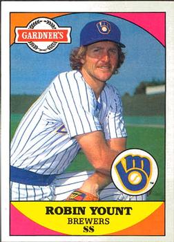 1983 Topps Gardner's Bakery Milwaukee Brewers #22 Robin Yount Front