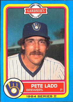 1984 Topps Gardner's Bakery Milwaukee Brewers #10 Pete Ladd Front