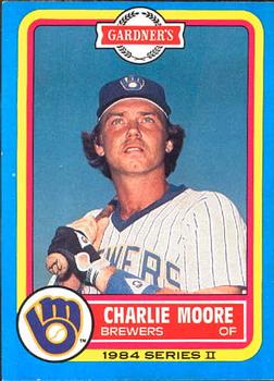 1984 Topps Gardner's Bakery Milwaukee Brewers #14 Charlie Moore Front