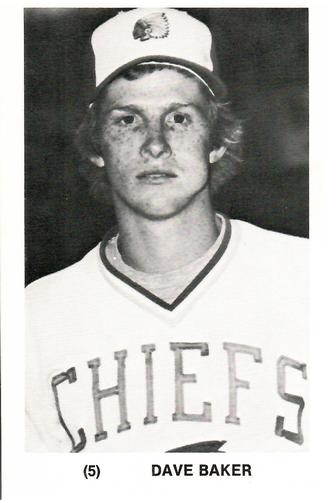 1980 Syracuse Chiefs #NNO Dave Baker Front