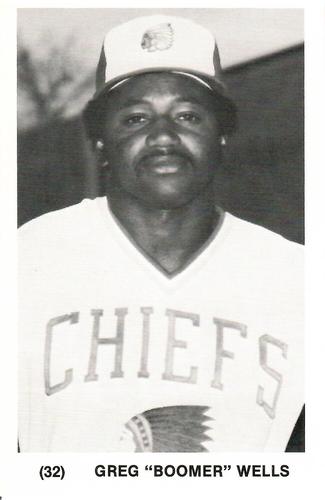 1980 Syracuse Chiefs #NNO Greg Wells Front