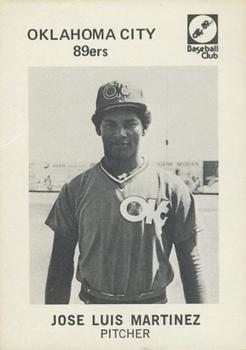 1979 Oklahoma City 89ers #11 Jose Martinez Front