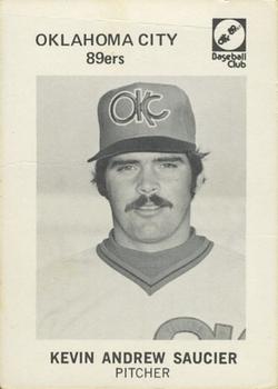 1979 Oklahoma City 89ers #14 Kevin Saucier Front