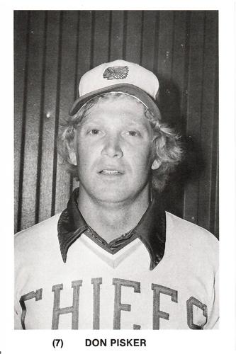 1979 Syracuse Chiefs #NNO Don Pisker Front