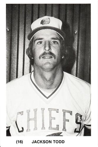 1979 Syracuse Chiefs #NNO Jackson Todd Front
