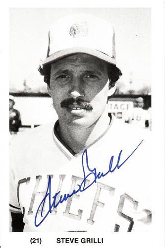 1979 Syracuse Chiefs #NNO Steve Grilli Front