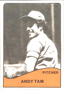 1979 TCMA Asheville Tourists #8 Andy Tam Front