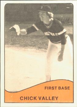 1979 TCMA Buffalo Bisons #14 Chick Valley Front
