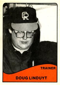 1979 TCMA Cedar Rapids Giants #31 Doug Linduyt Front