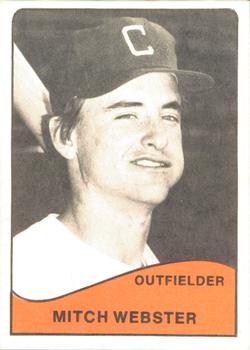 1979 TCMA Clinton Dodgers #11 Mitch Webster Front