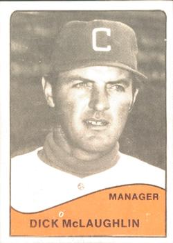 1979 TCMA Clinton Dodgers #17 Dick McLaughlin Front