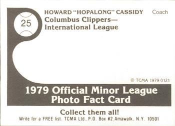 1979 TCMA Columbus Clippers #25 Howard 