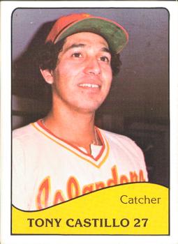 1979 TCMA Hawaii Islanders #24 Tony Castillo Front