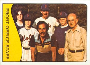 1979 TCMA Jackson Mets #22a Front Office Staff Front