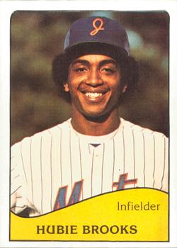 Juan Berenguer/ Hubie Brooks/ Mookie Wilson 1981 Topps #259 New York Mets