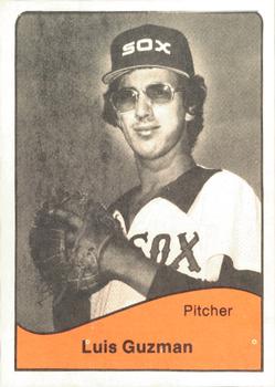 1979 TCMA Knoxville Knox Sox #3 Luis Guzman Front