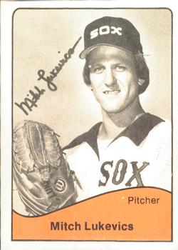 1979 TCMA Knoxville Knox Sox #11 Mitch Lukevics Front