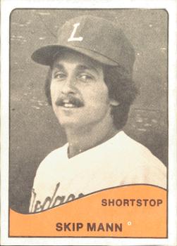 1979 TCMA Lodi Dodgers #5 Skip Mann Front