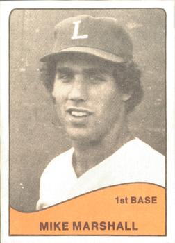 1979 TCMA Lodi Dodgers #6 Mike Marshall Front
