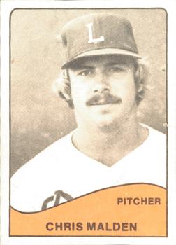 1979 TCMA Lodi Dodgers #18 Chris Malden Front
