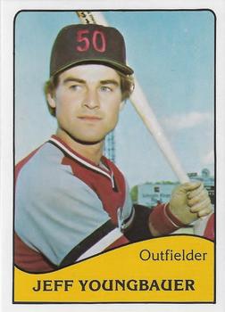 1979 TCMA Rochester Red Wings #1 Jeff Youngbauer Front