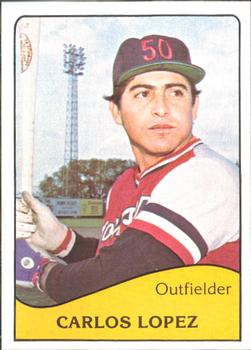 1979 TCMA Rochester Red Wings #8 Carlos Lopez Front