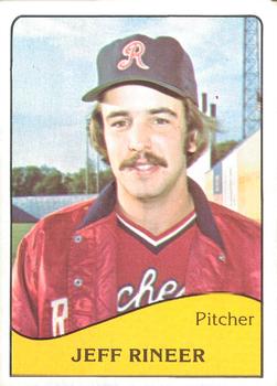 1979 TCMA Rochester Red Wings #16 Jeff Rineer Front